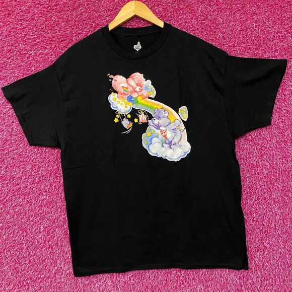Care Bears Rainbow Rescue Cheer Bear Share Bear Movie t-shirt large - Picture 1 of 4